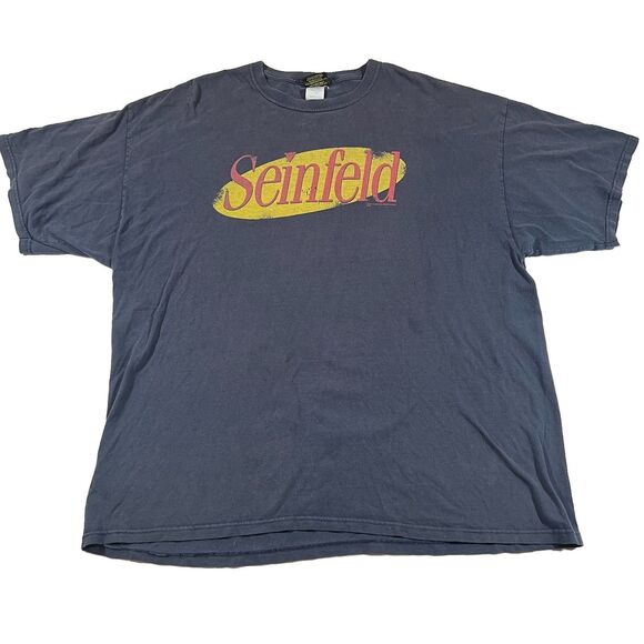 Seinfeld Other - Vintage Seinfeld Logo T-Shirt Castle Rock Made in Mexico Distressed Size XXL